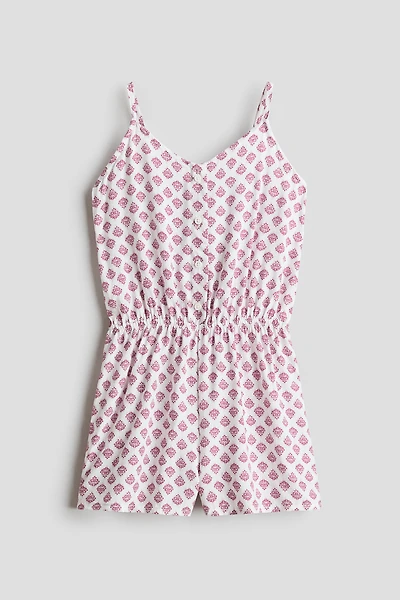 Combinaison imprimée en viscose
