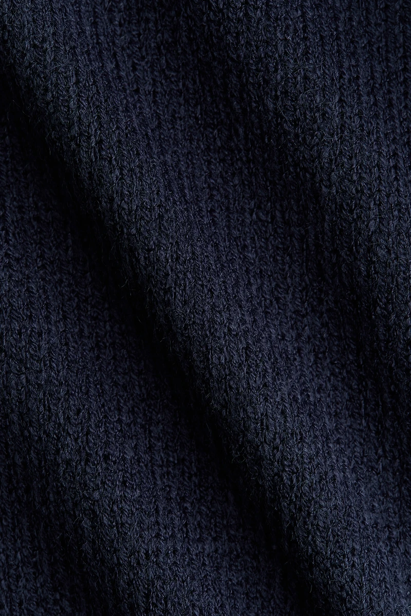Textured-Knit Cardigan