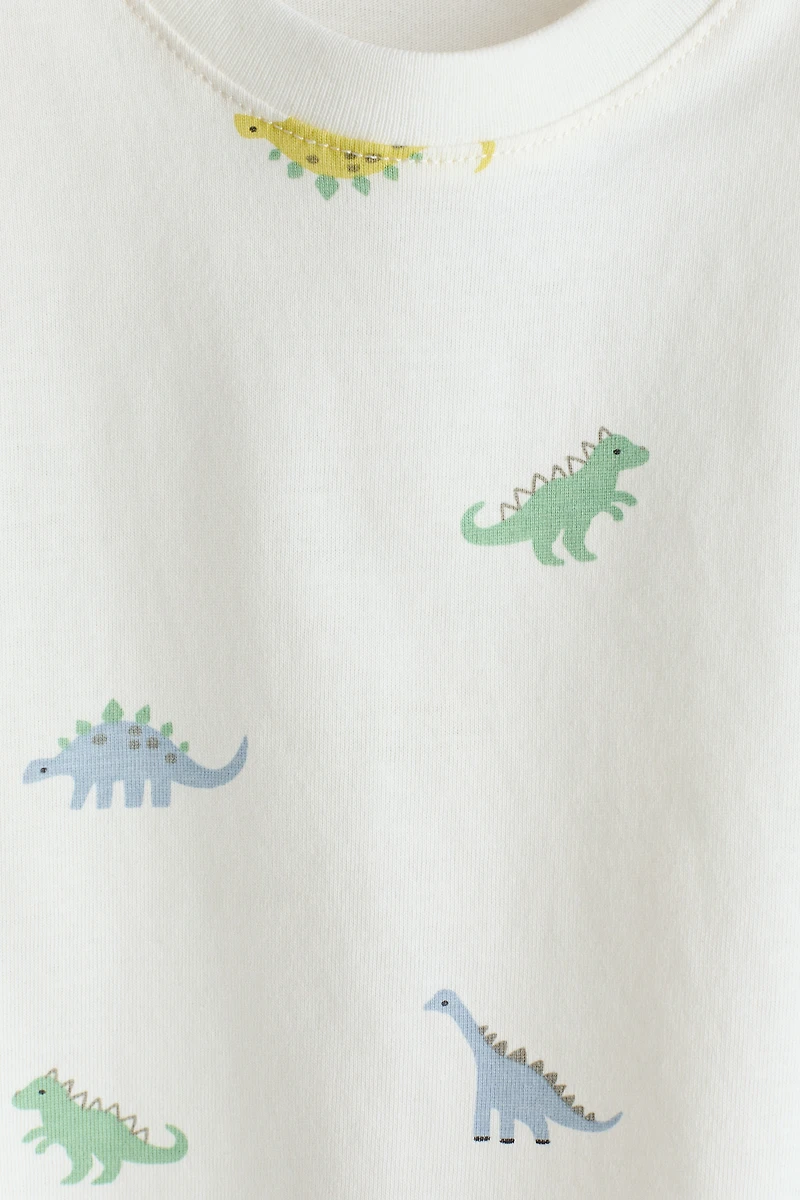 Printed Cotton T-Shirt