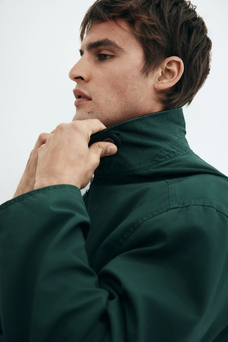 Cotton Blouson Jacket