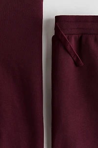 2-Piece Brushed-Inside Sweatshirt and Joggers Set
