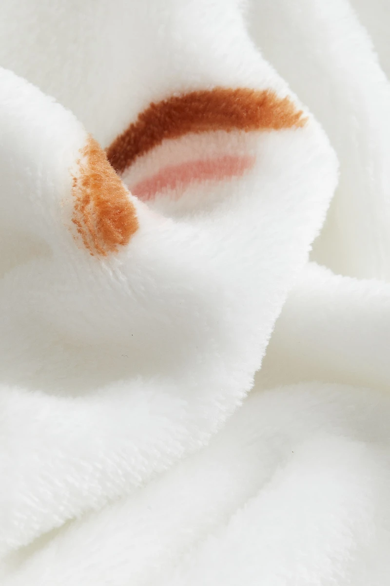 Couverture en polar à motif