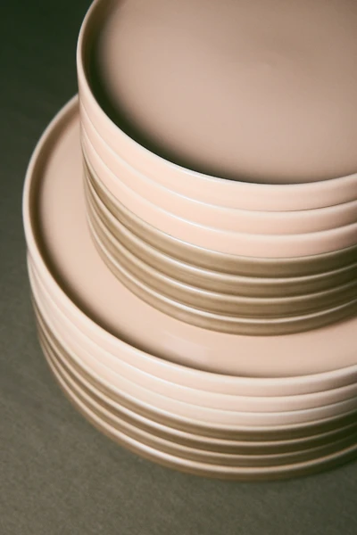 2-Pack Medium-Sized Stoneware Plates