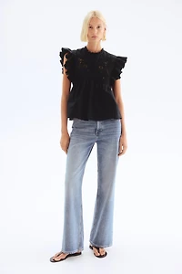 Embroidered Cotton Blouse