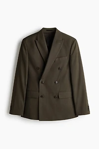 Regular-Fit Double-Breasted Jacket