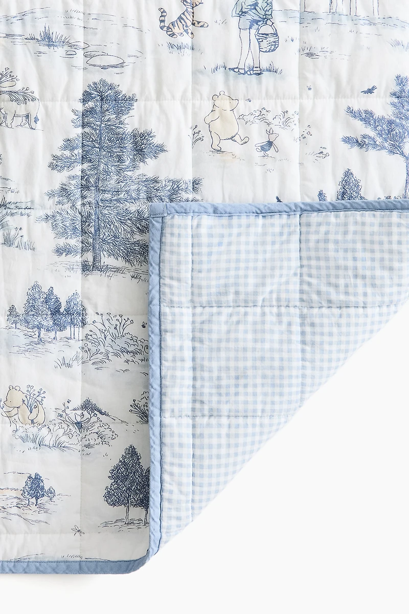 Patterned Cotton Bedspread