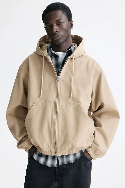 Veste de travail à capuche