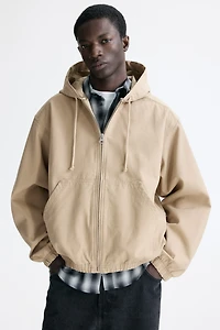 Veste de travail à capuche