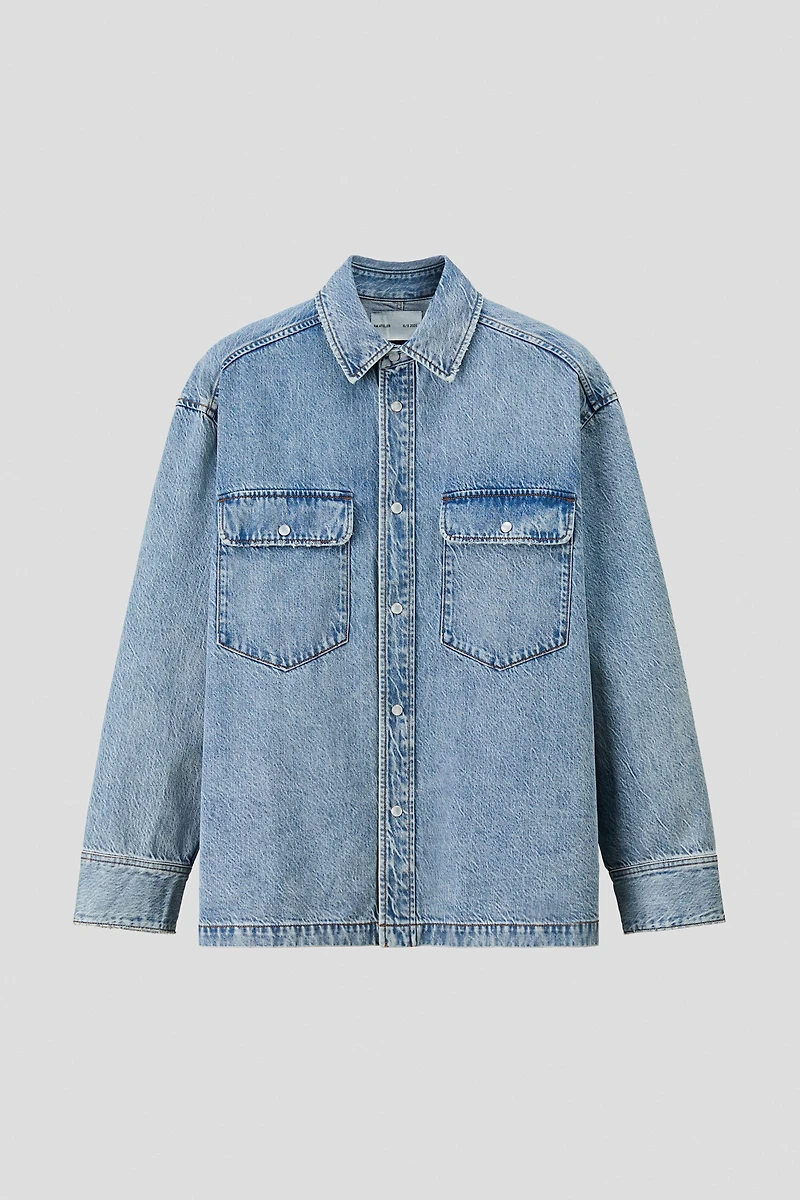 Chemise classique en denim
