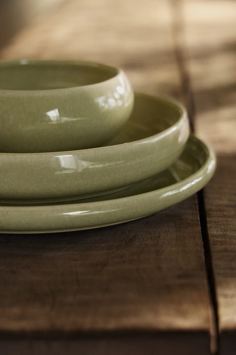 2-Pack Stoneware Dinner Plates