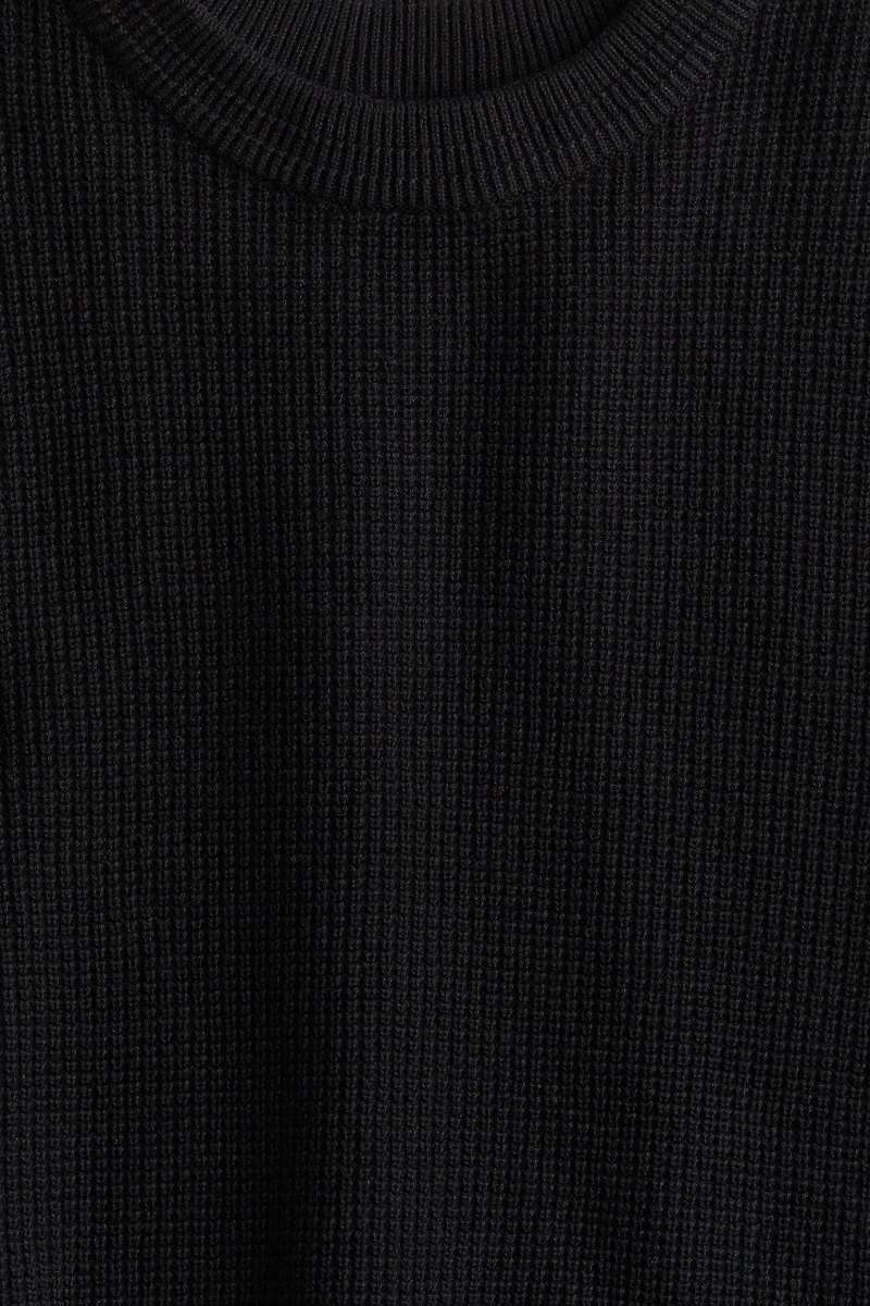 Textured-Knit Sweater