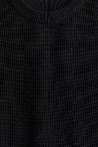 Textured-Knit Sweater