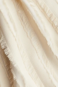Flounce-Trimmed Strappy Dress