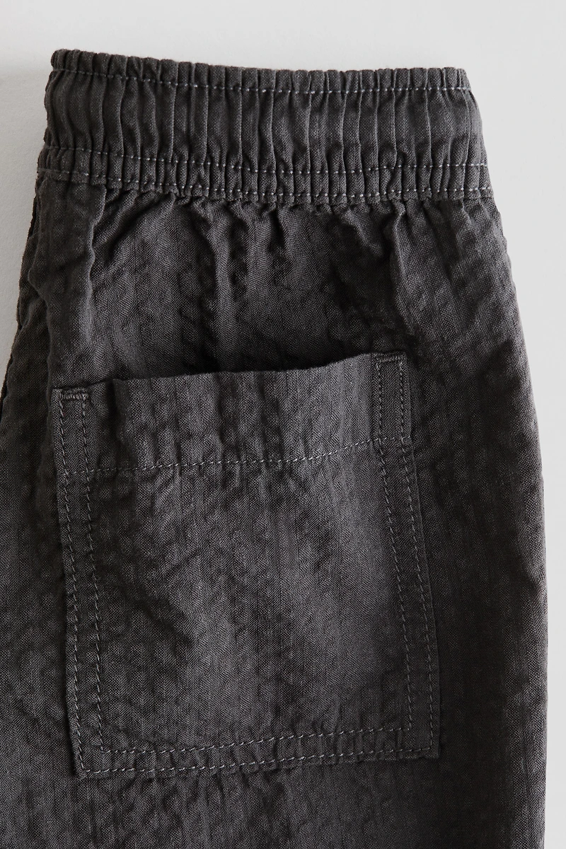 Cotton Seersucker Pants
