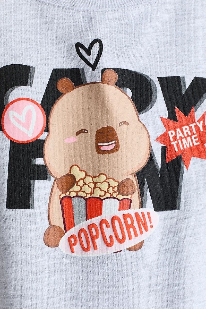 Printed Cotton T-Shirt