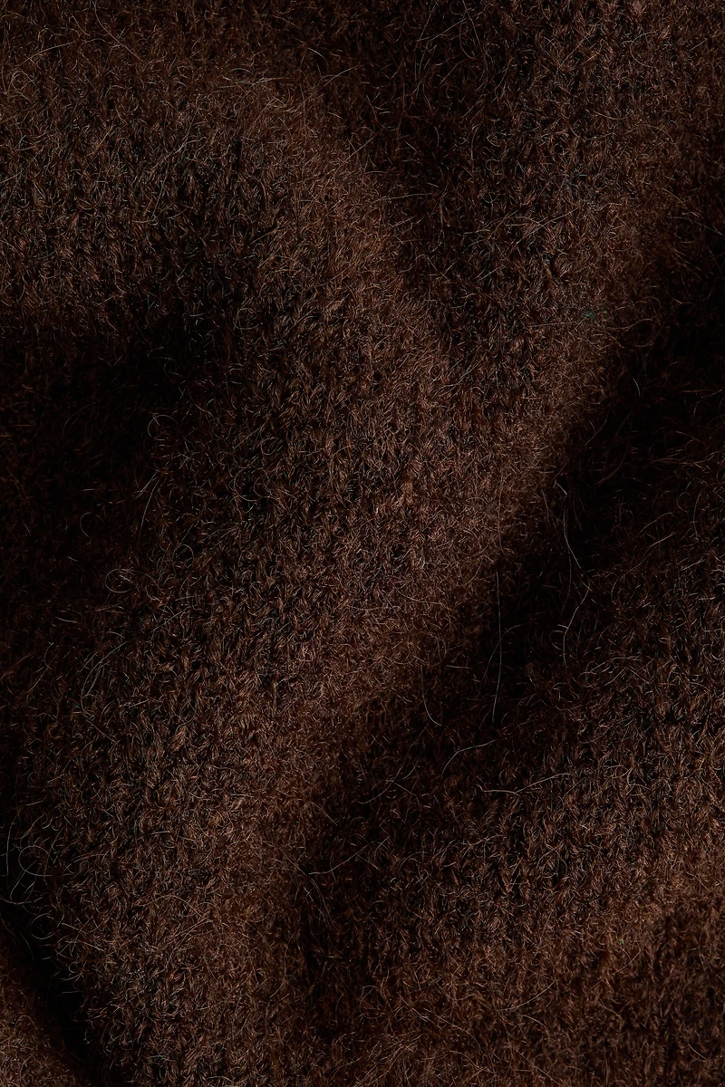 Haut en tricot à col cheminée