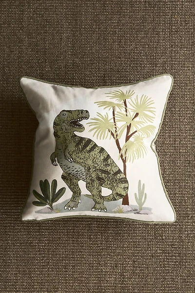 Printed Cotton Canvas Cushion Cover