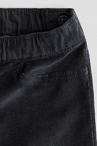 Skinny Fit Corduroy Pants