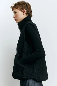 Veste sans manches en polar