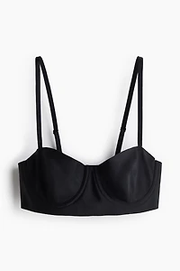 Soutien-gorge à armatures en microfibre