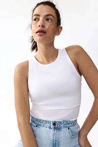 Camisole d'allaitement côtelé MAMA