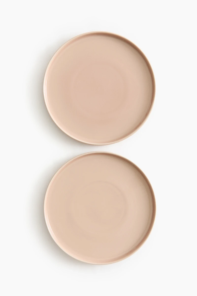 2-Pack Stoneware Dinner Plates