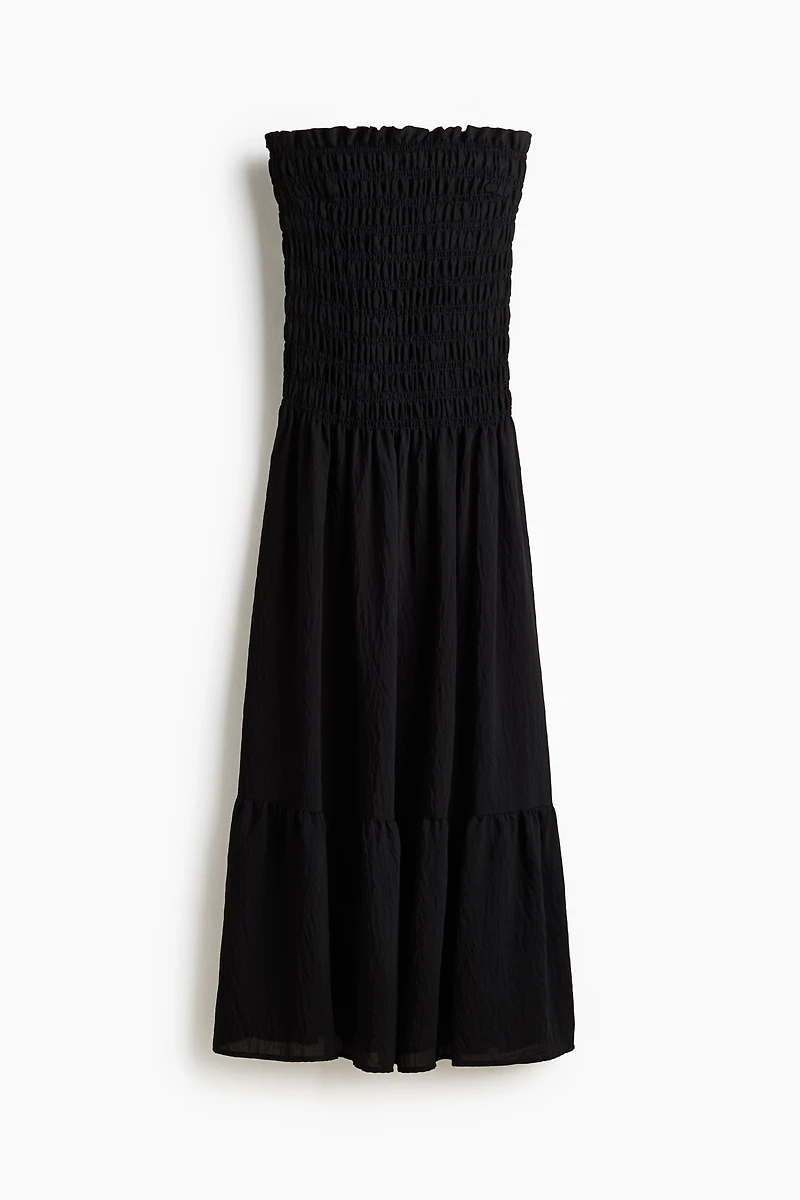 Smocked Bandeau Dress