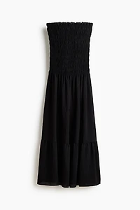 Smocked Bandeau Dress