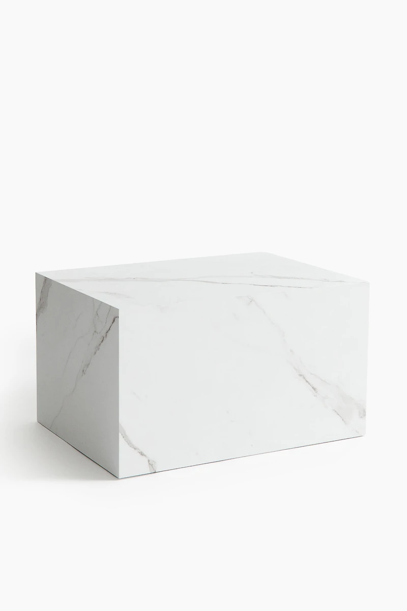 Cube-Shaped Coffee Table