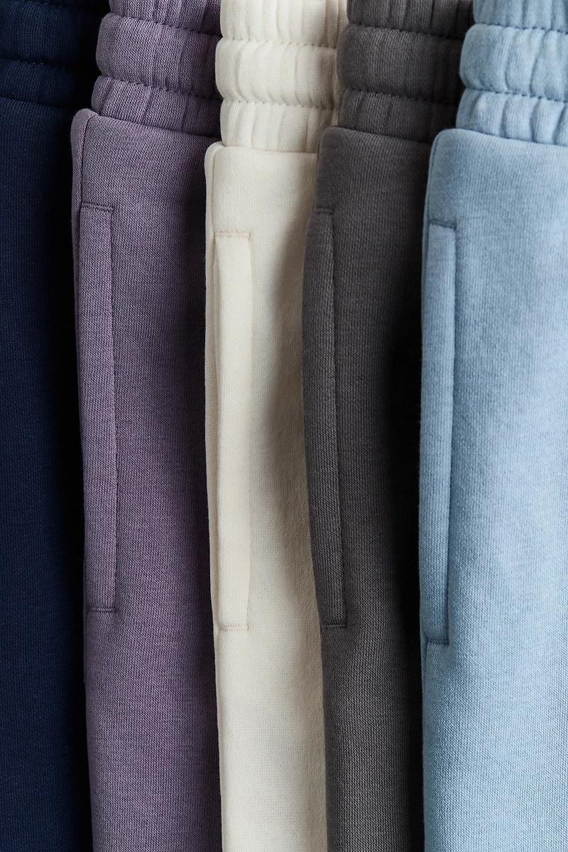 Lot de 5 shorts en molleton au genou