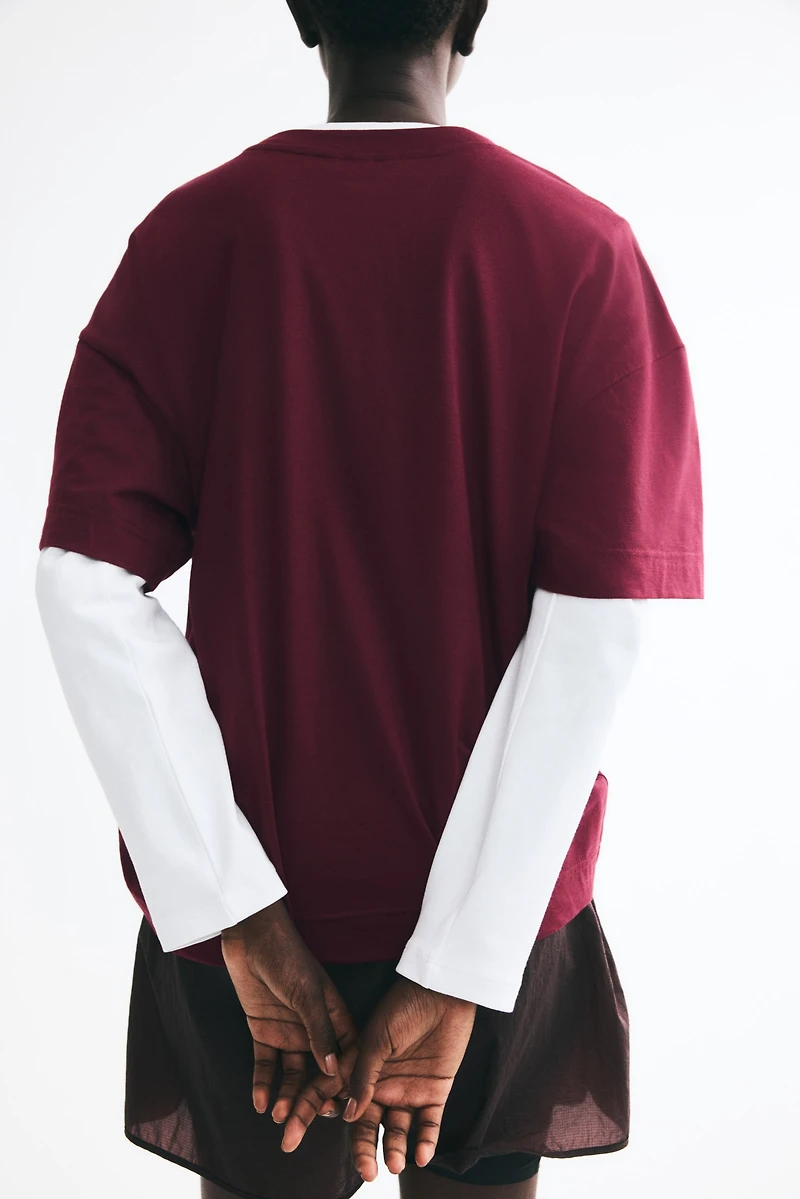 T-shirt ample