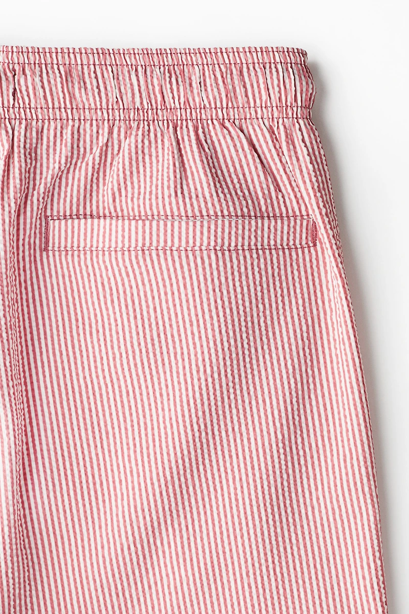 Seersucker Swim Shorts