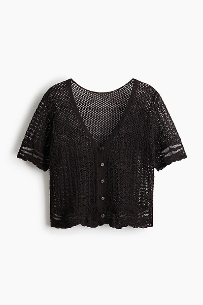 Crochet-Look Beach Top