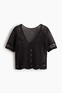 Crochet-Look Beach Top