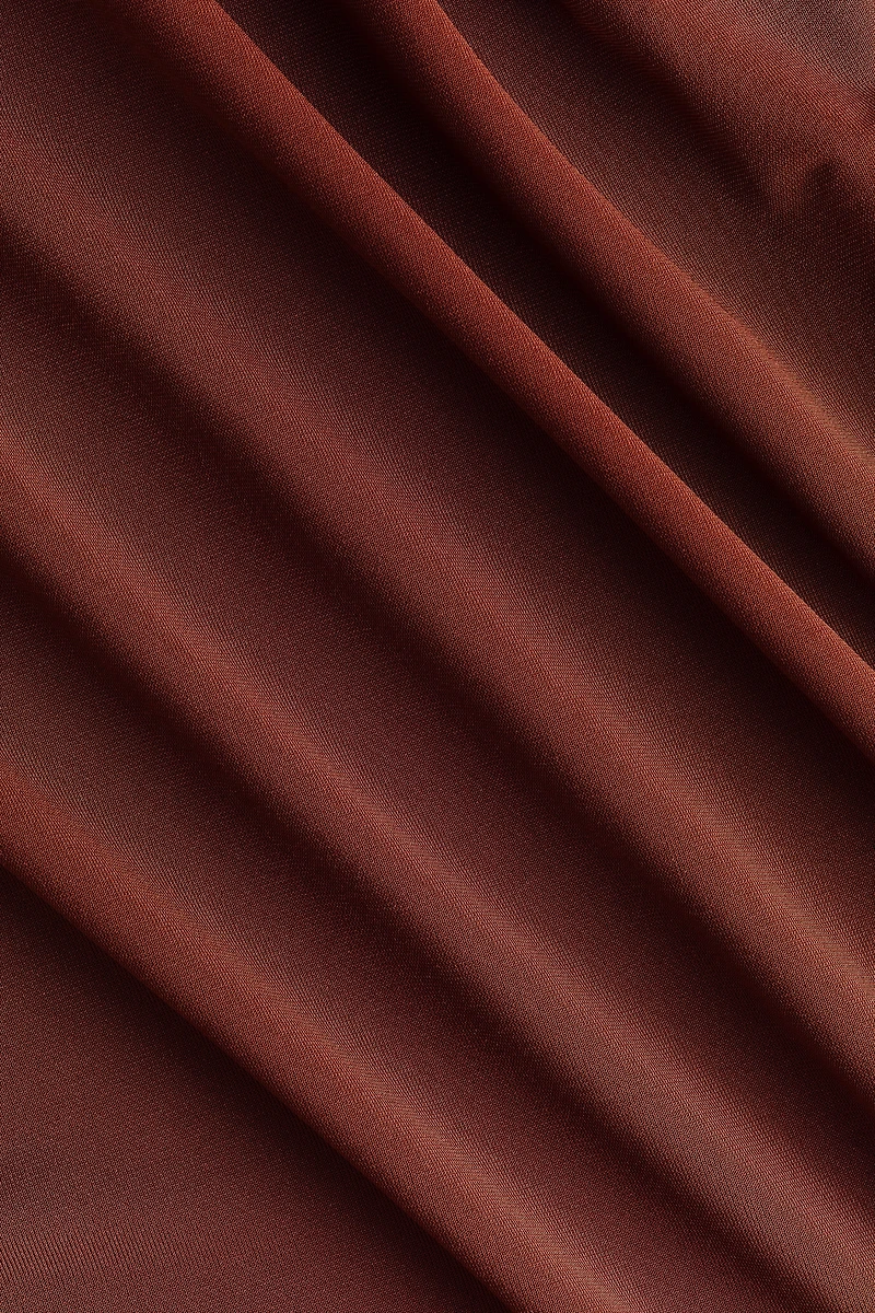 Pantalon à jambes tonneau en jersey