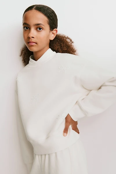 Brushed-Inside Sweatshirt