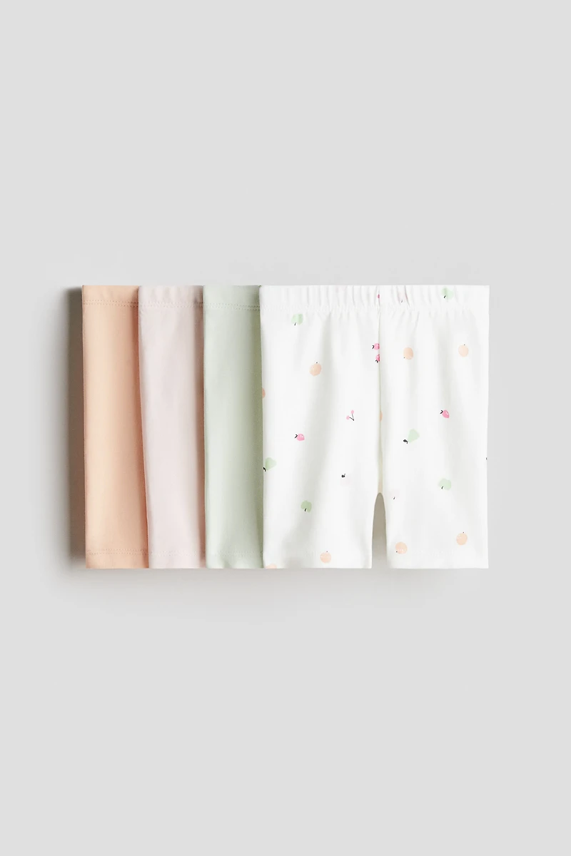 4-Pack Cotton Bike Shorts