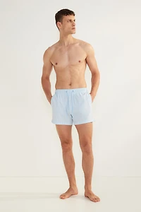 Seersucker Swim Shorts