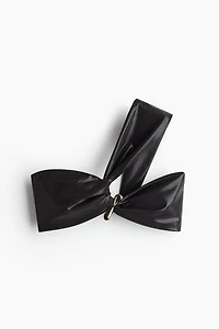 One-shoulder bikini top