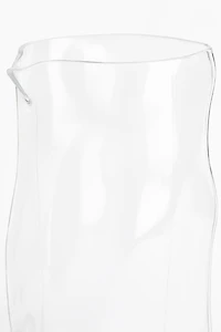 Sculptural Glass Carafe