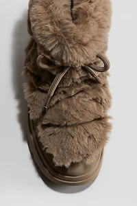 Bottines de neige chaudement doublées