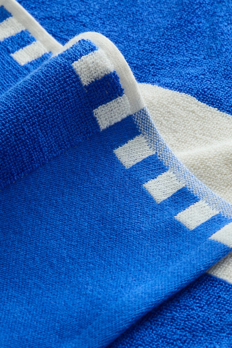 Striped Cotton Beach Towel