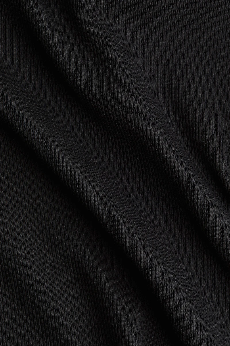 Ribbed Cotton Top