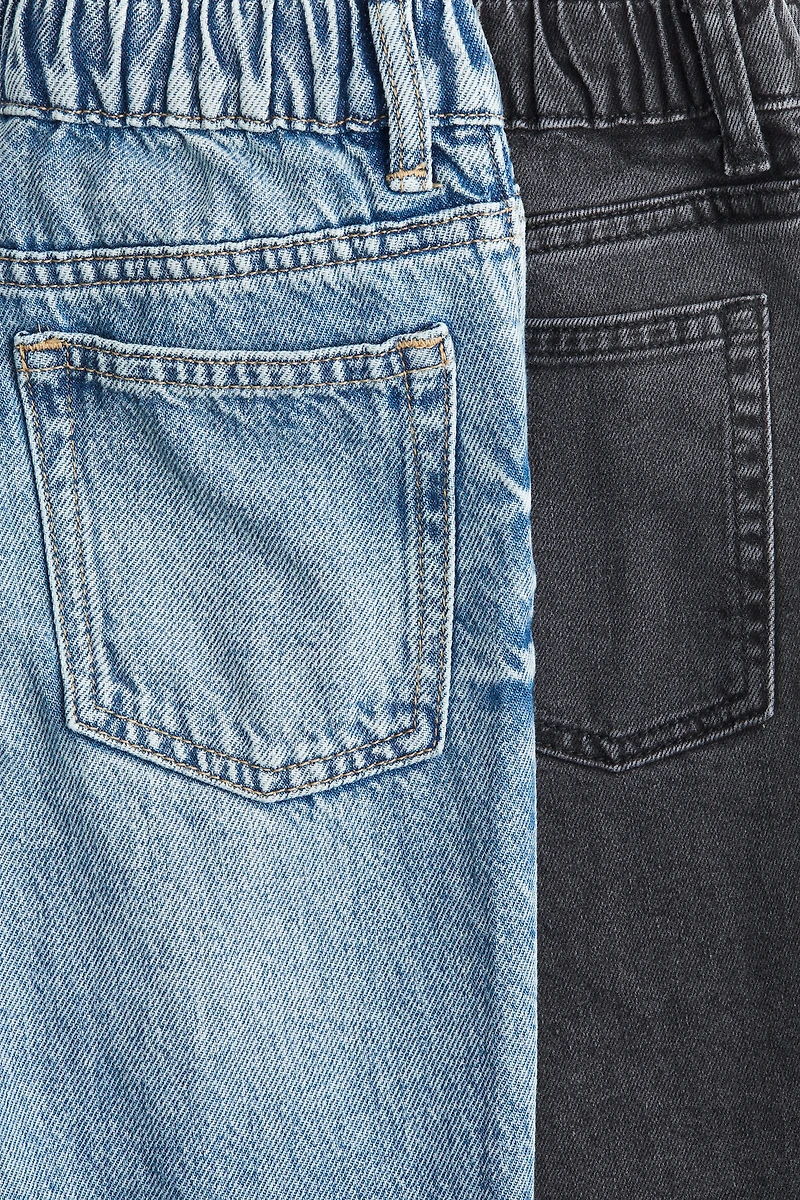 Lot de 2 jeans Coupe Flottante Effilés