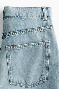 Straight Leg High Waist Jeans