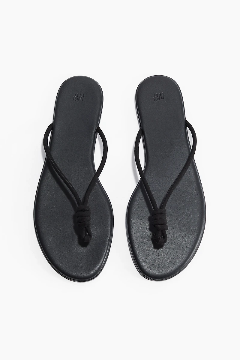 Knot-Detail Flip-Flops