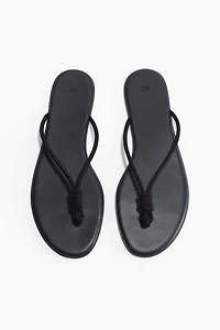 Knot-Detail Flip-Flops