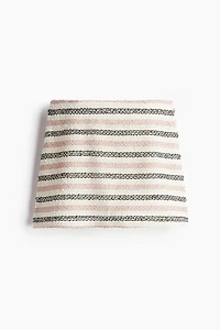 Glittery Textured Mini Skirt