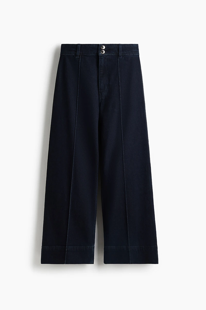 Wide High Ankle Jeans