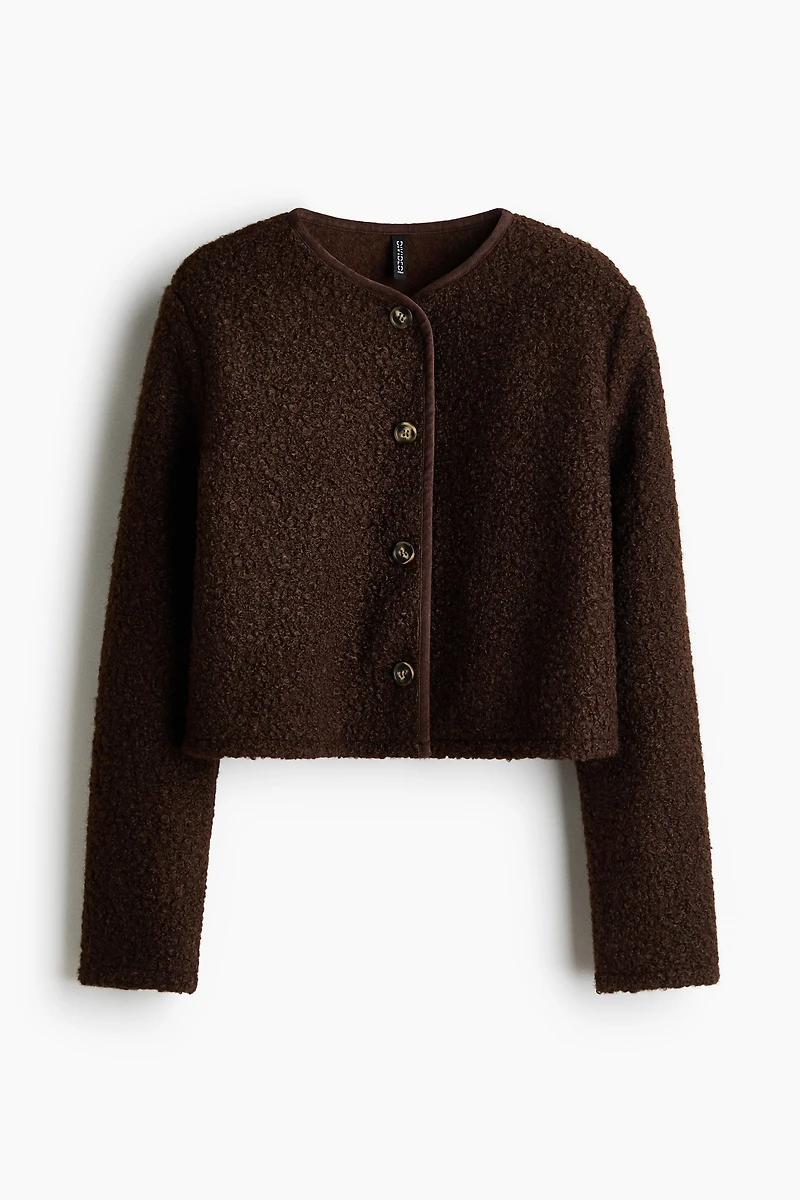 Teddy Fleece Cardigan